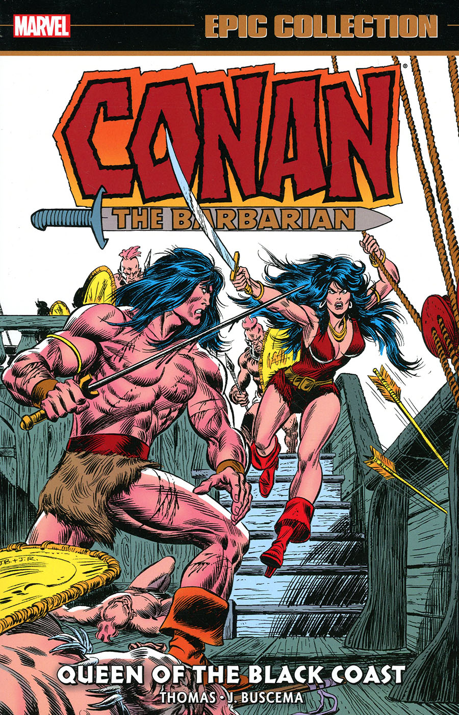 Conan The Barbarian Original Marvel Years Epic Collection Vol 4 Queen Of The Black Coast TP