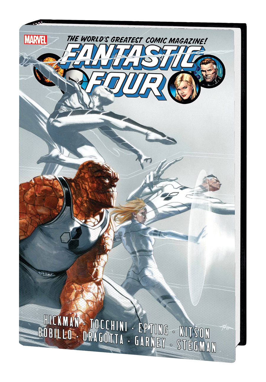 Fantastic Four By Jonathan Hickman Omnibus Vol 2 HC Book Market Gabriele Dell Otto Cover New Printing