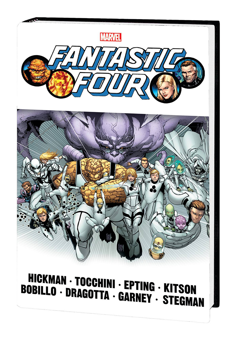 Fantastic Four By Jonathan Hickman Omnibus Vol 2 HC Direct Market Giuseppe Camuncoli Variant Cover New Printing