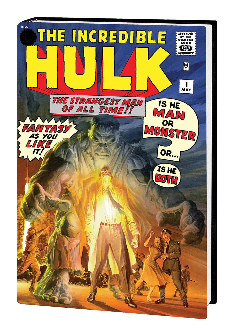 Incredible Hulk Omnibus Vol 1 HC Book Market Alex Ross Cover New Printing