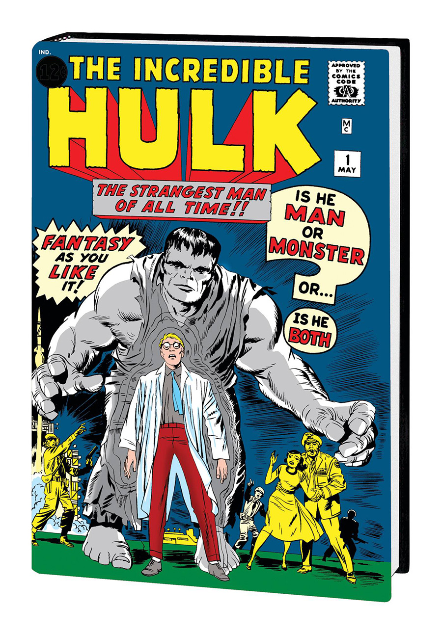 Incredible Hulk Omnibus Vol 1 HC Direct Market Jack Kirby Variant Cover New Printing