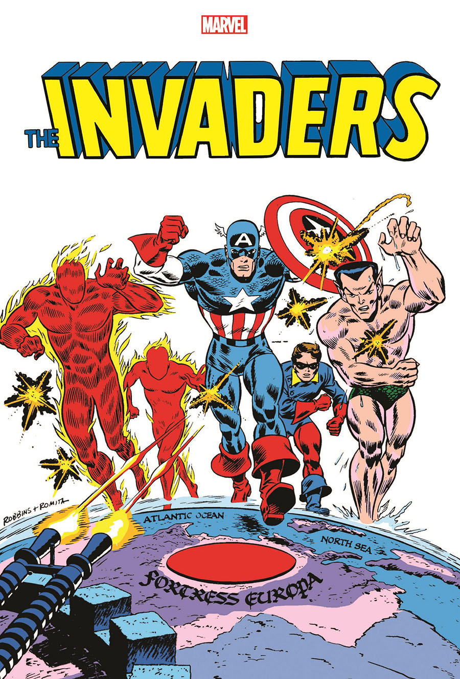 Invaders Omnibus HC Book Market Frank Robbins Cover