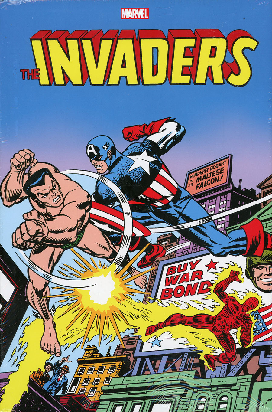 Invaders Omnibus HC Direct Market Jack Kirby Variant Cover