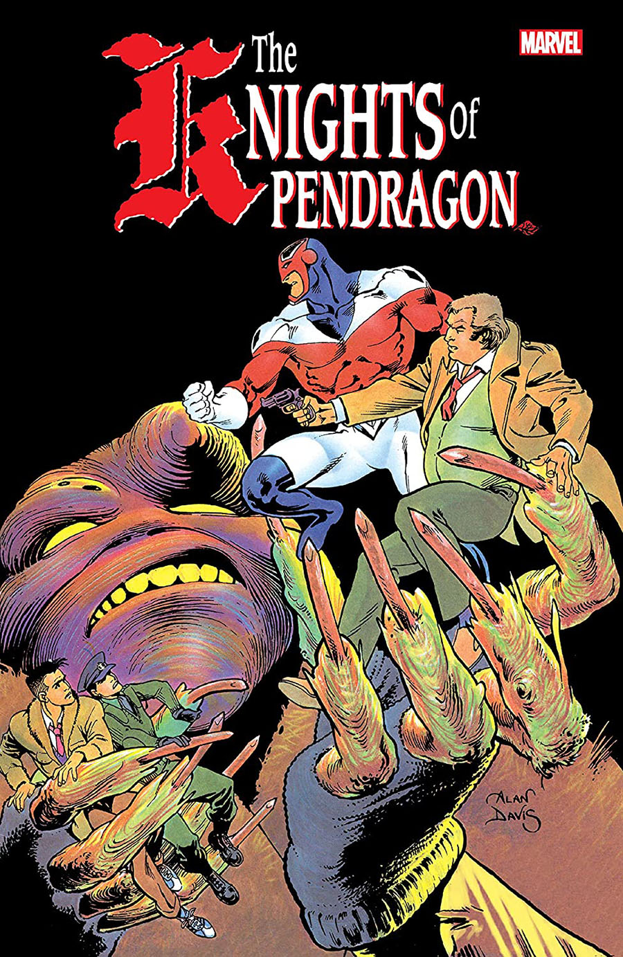 Knights Of Pendragon Omnibus HC Book Market Alan Davis First Series Cover