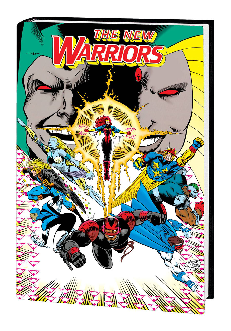 New Warriors Classic Omnibus Vol 2 HC Book Market Darick Robertson Cover