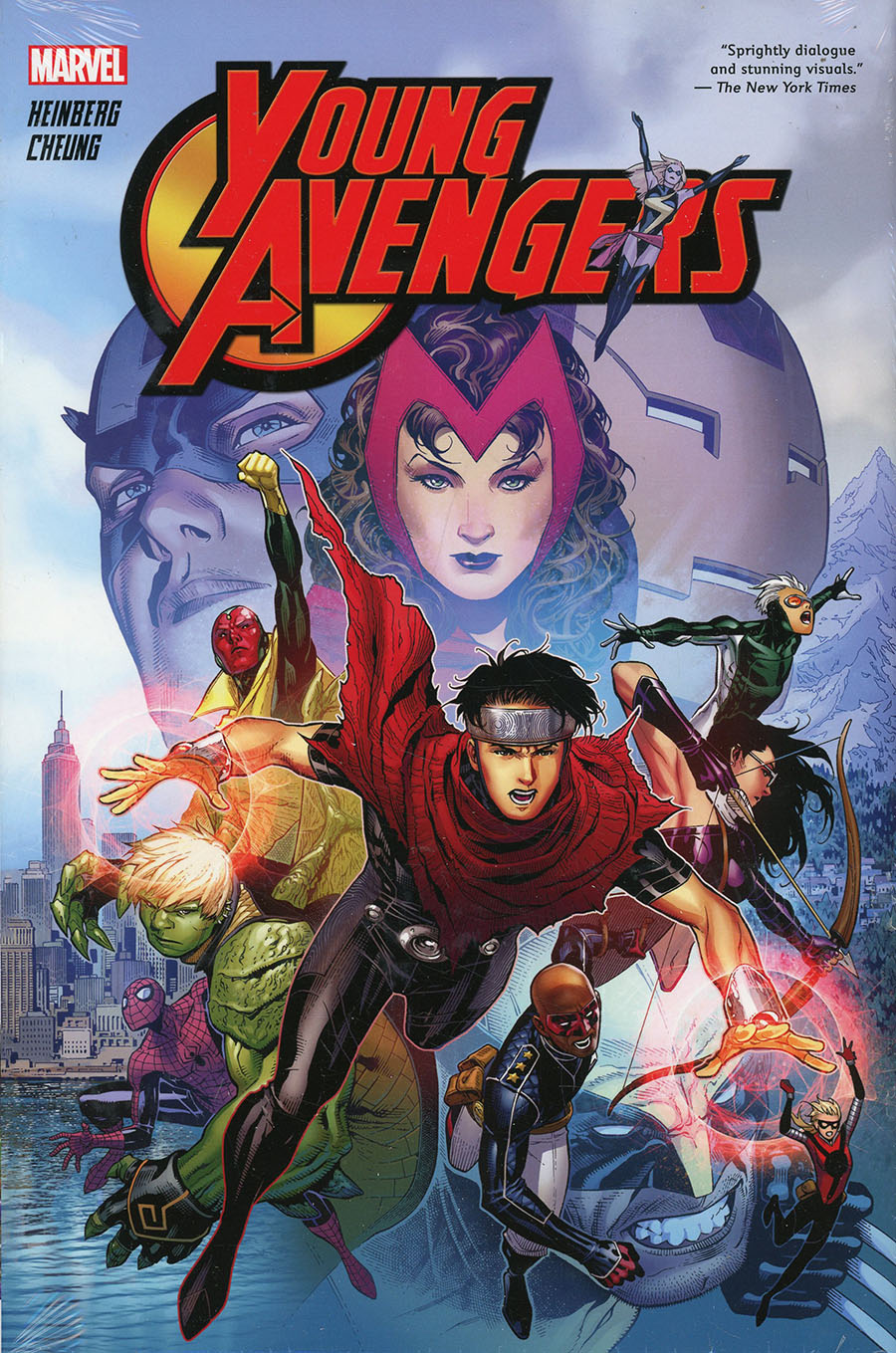 Young Avengers By Allan Heinberg & Jim Cheung Omnibus HC Book Market Jim Cheung Childrens Crusade 1 Cover