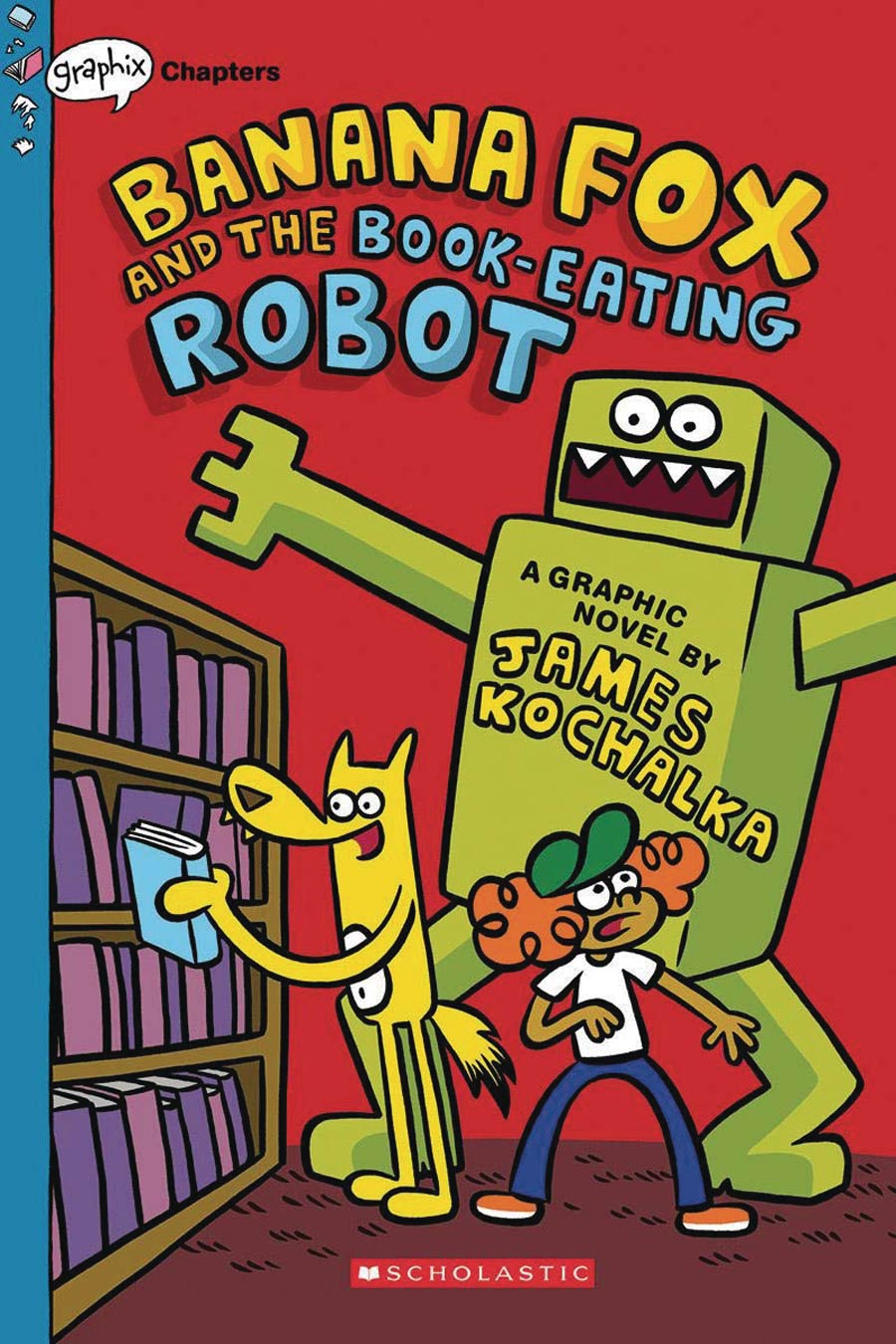 Banana Fox Vol 2 Book-Eating Robot HC