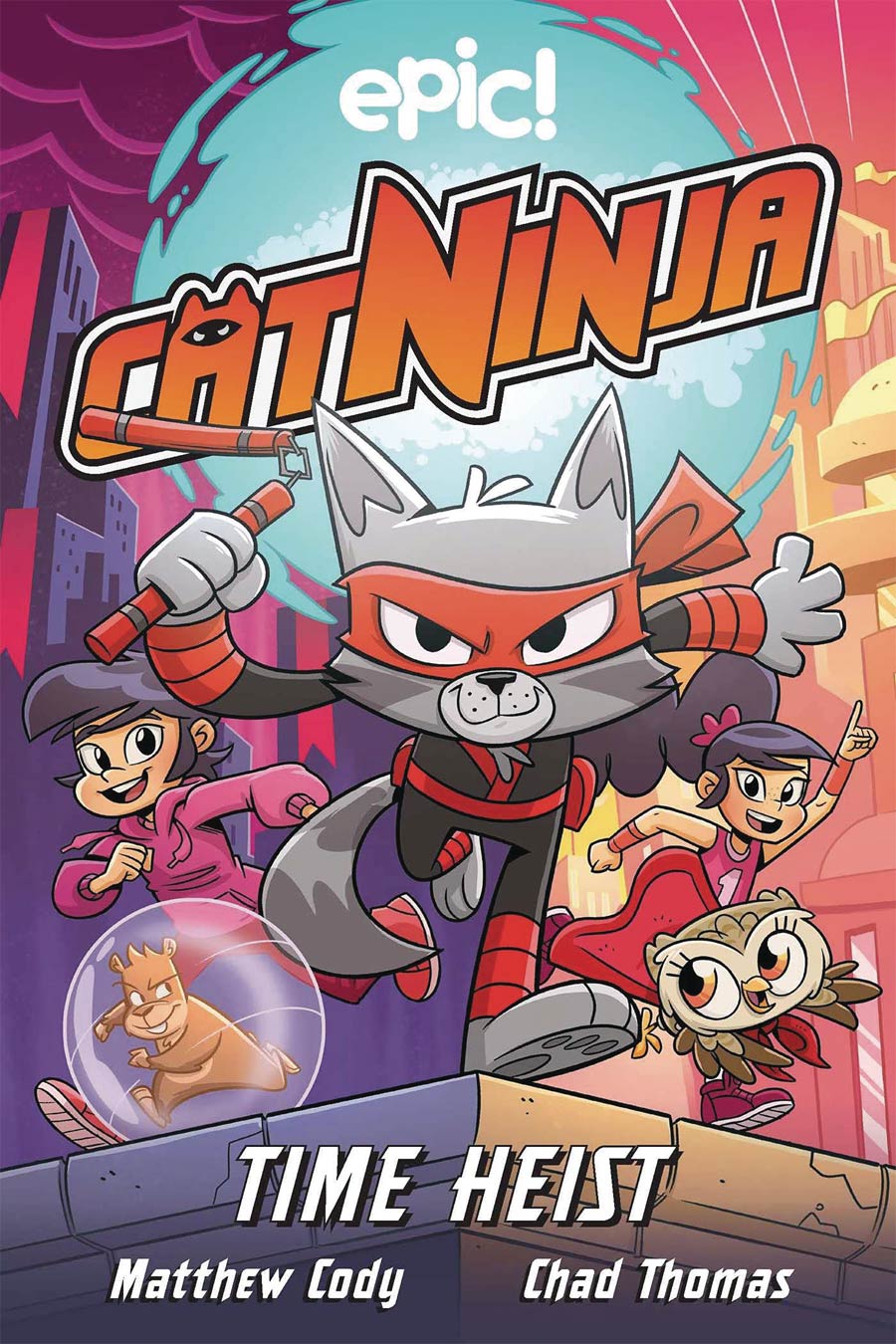 Cat Ninja Vol 2 Time Heist TP