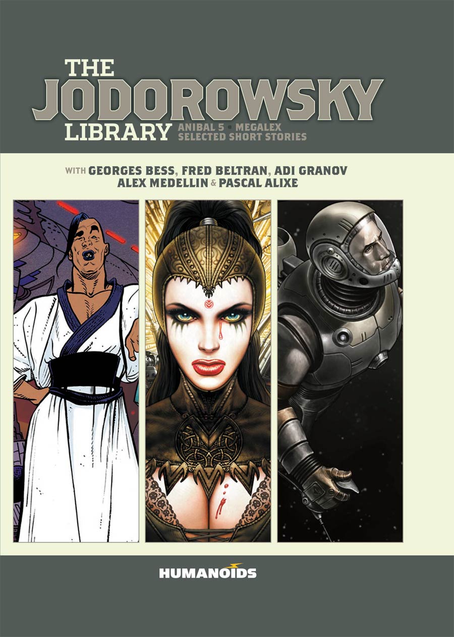 Jodorowsky Library Anibal 5 Megalex Selected Short Stories HC