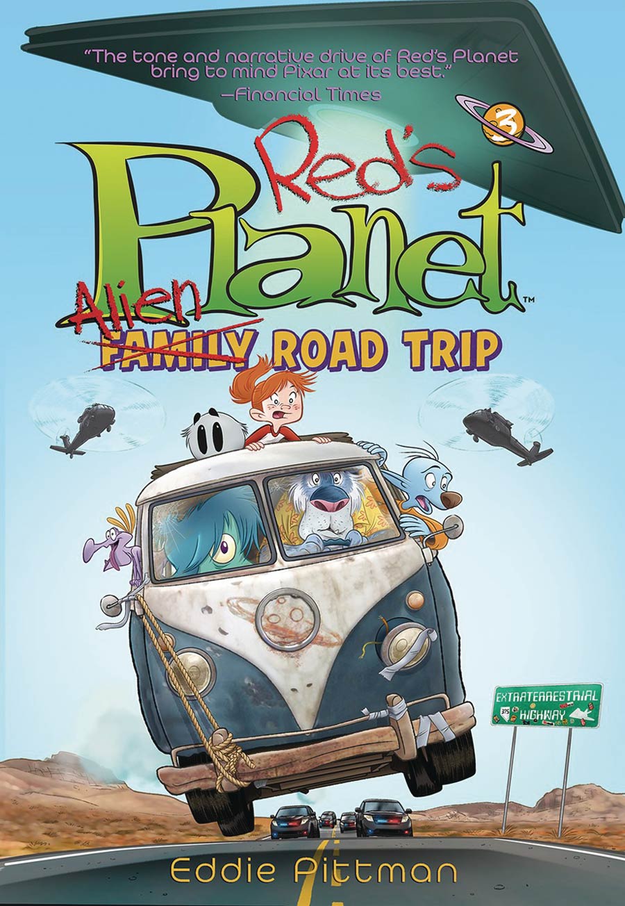Reds Planet Vol 3 Alien Family Road Trip HC