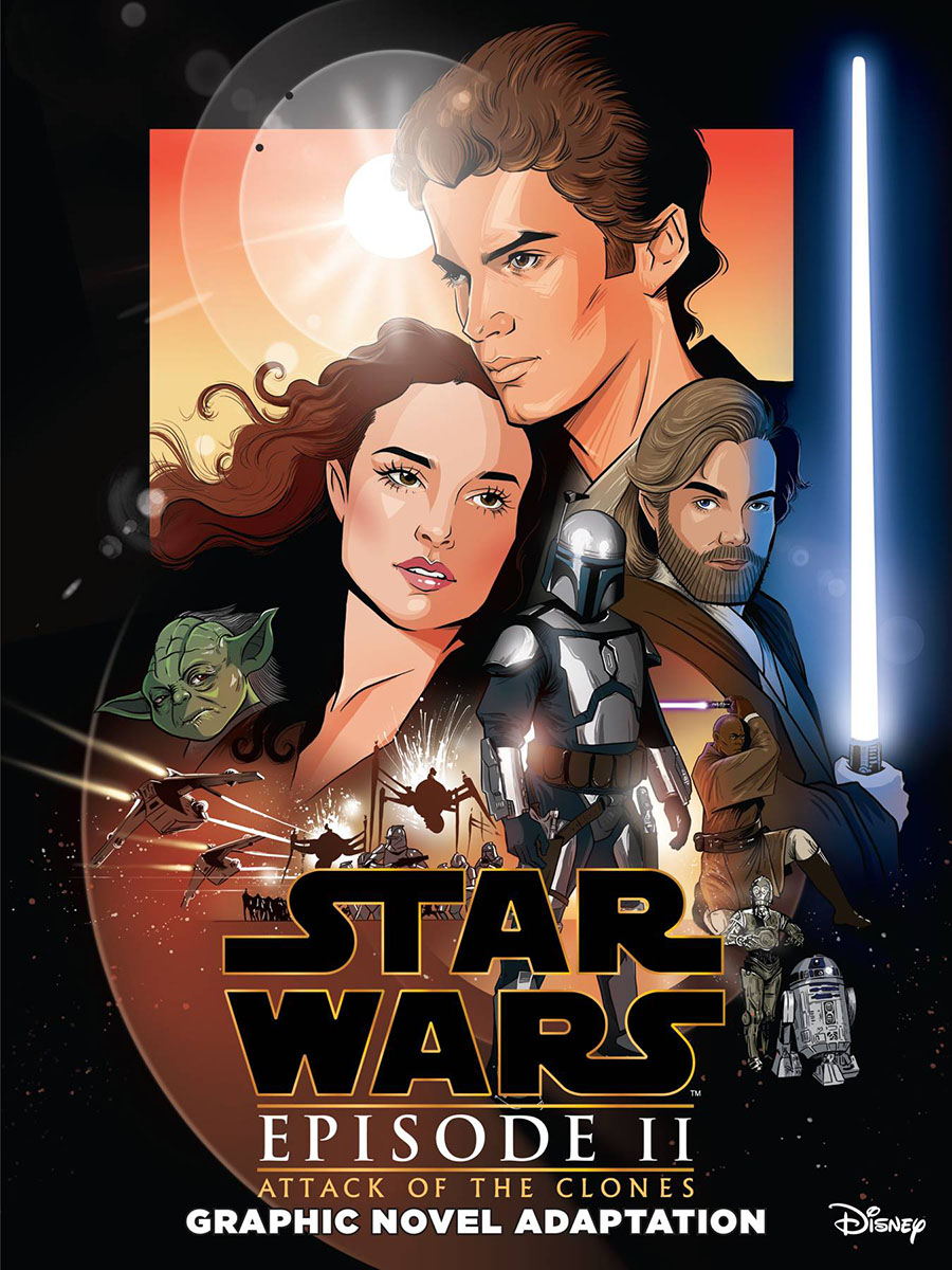 Star Wars Episode II Attack Of The Clones Graphic Novel Adaptation TP