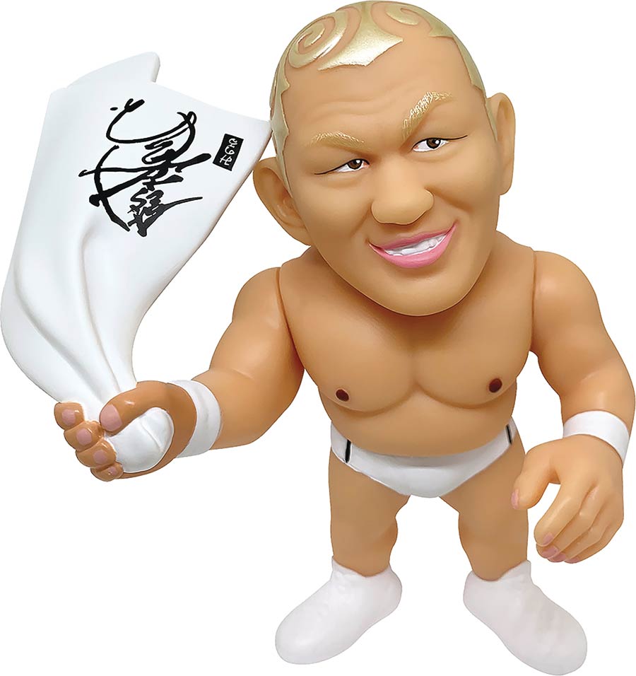 16D Collection 015 Minoru Suzuki White Costume Vinyl Figure