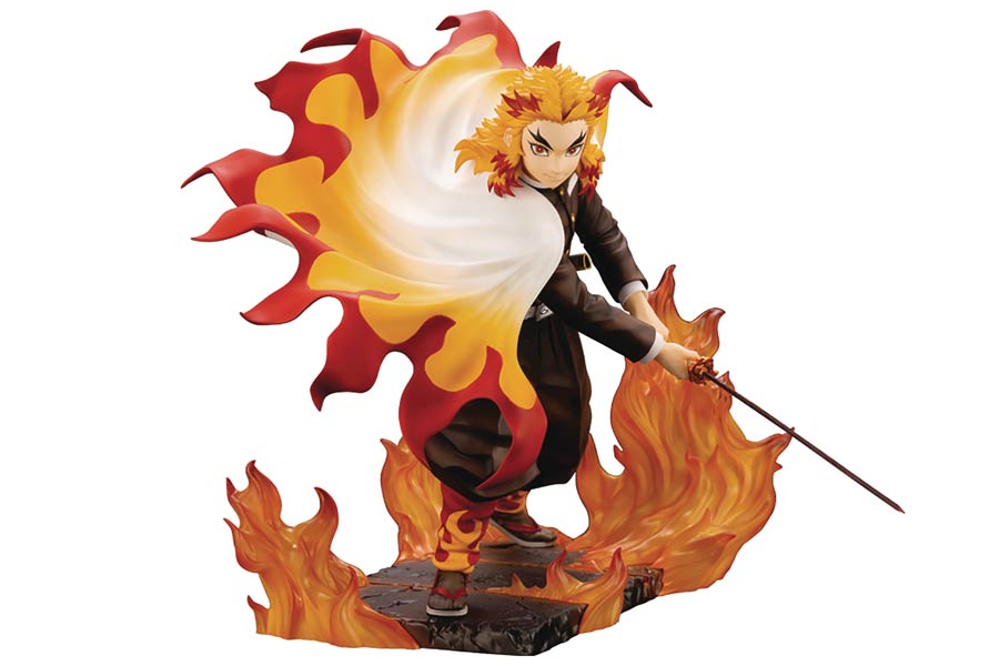 Demon Slayer Kimetsu No Yaiba Kyojuro Rengoku ARTFX J Statue