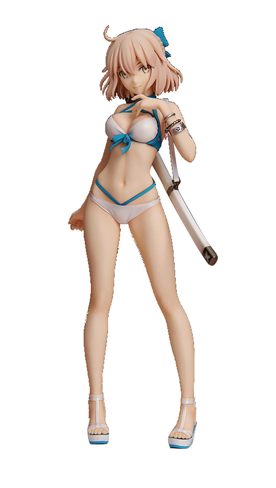 Fate/Grand Order Assassin/Souji Okita Summer Queens 1/8 Scale PVC Figure