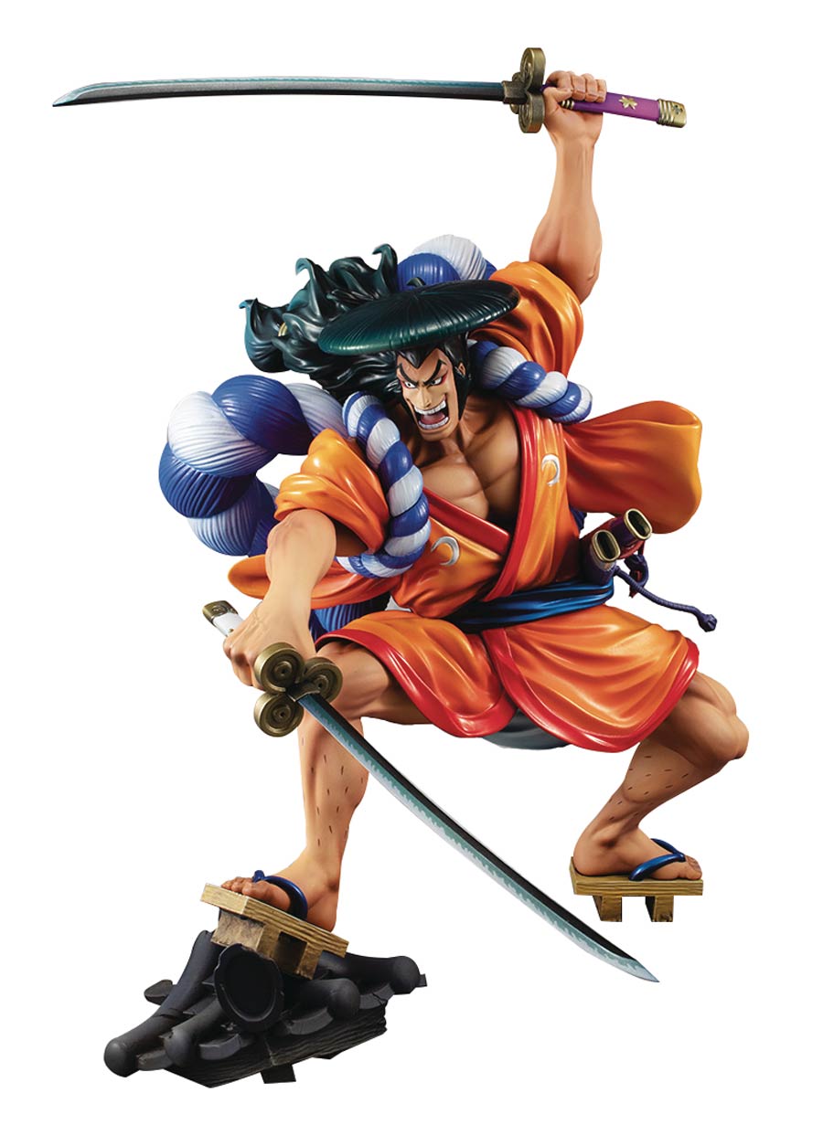 One Piece Portrait Of Pirates Warriors All Oden Koduki PVC Figure