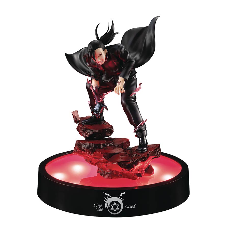 Fullmetal Alchemist Brotherhood Greed Precious Gem Series PVC Statue