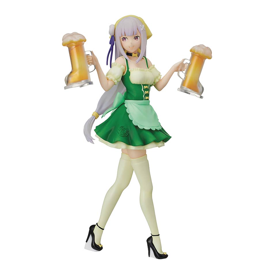 ReZero Starting Life In Another World Emilia Oktoberfest Super Premium Figure