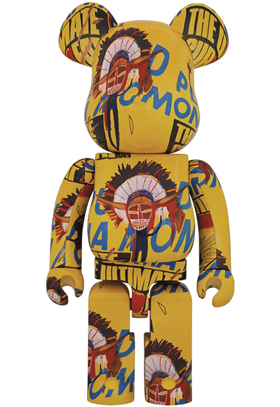 Andy Warhol x Jean Michel Basquiat 3 1000 Percent Bearbrick