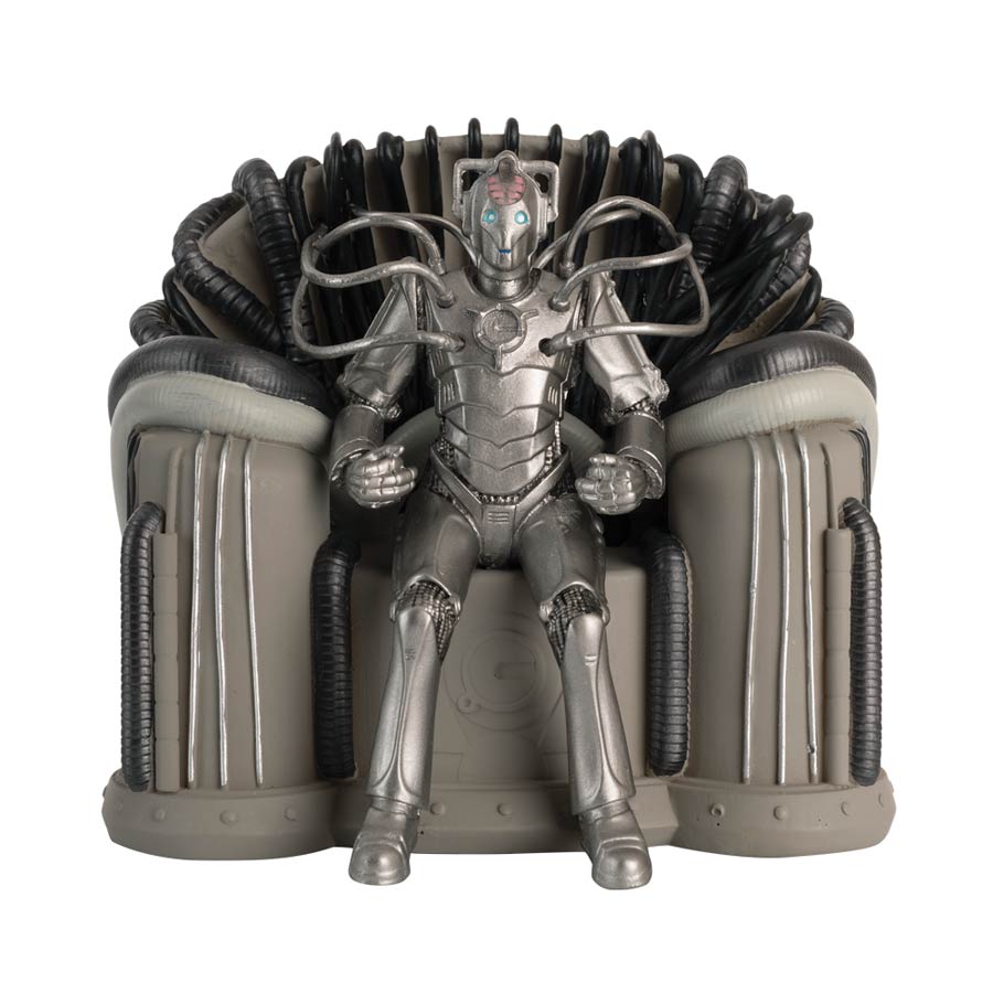 Doctor Who Figurine Collection Magazine Special #28 Cyber Leader Throne (Age Of Steel)