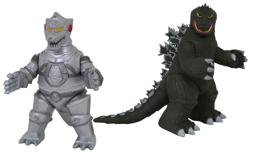 Godzilla Vinimates 1962 & Mechagodzilla 2-Pack Vinyl Figure