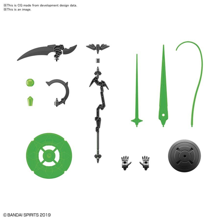30 Minutes Missions Weapons 1/144 Kit #W-13 Customize Weapons (Witchcraft Weapon)