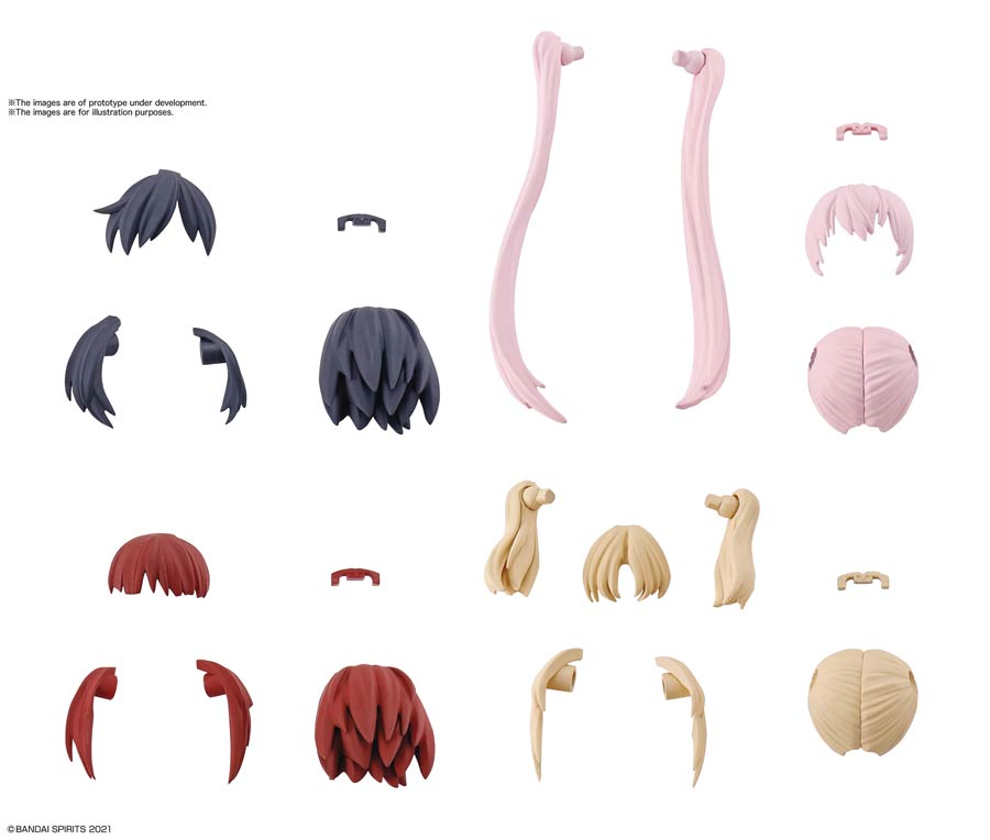 30 Minutes Sisters Options Kit - Option Hair Style Parts Vol 1 All 4 Types (Randomly Filled)