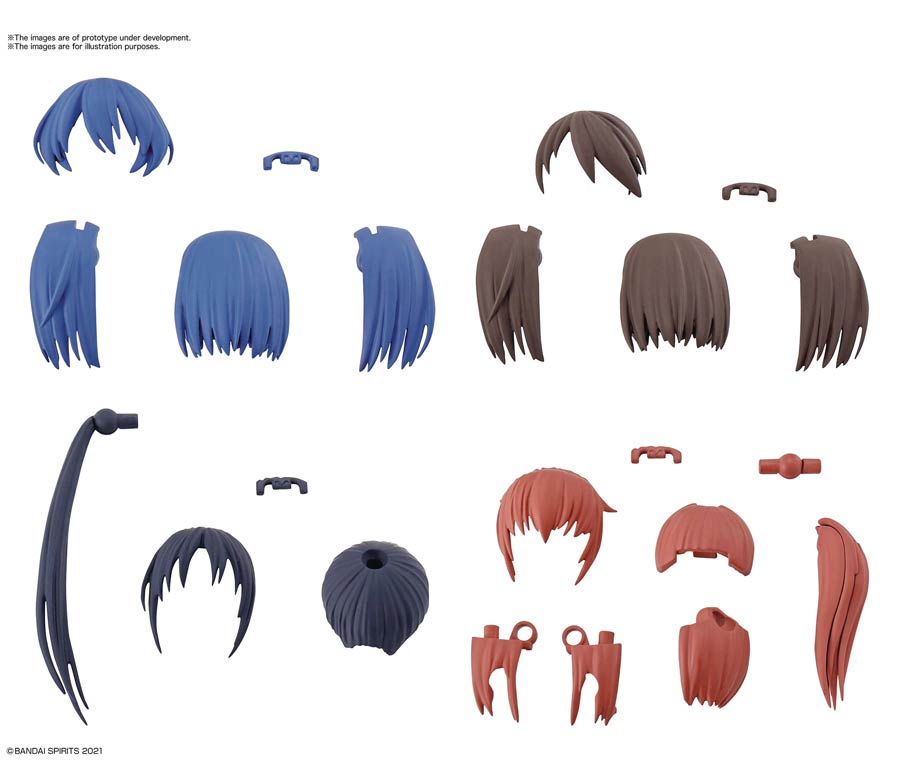 30 Minutes Sisters Options Kit - Option Hair Style Parts Vol 2 All 4 Types (Randomly Filled)