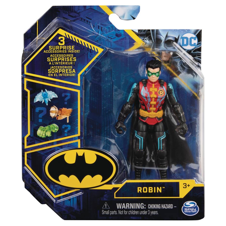 Batman Mystery Accessories 4-Inch Action Figure 8-Piece Assortment Mix C