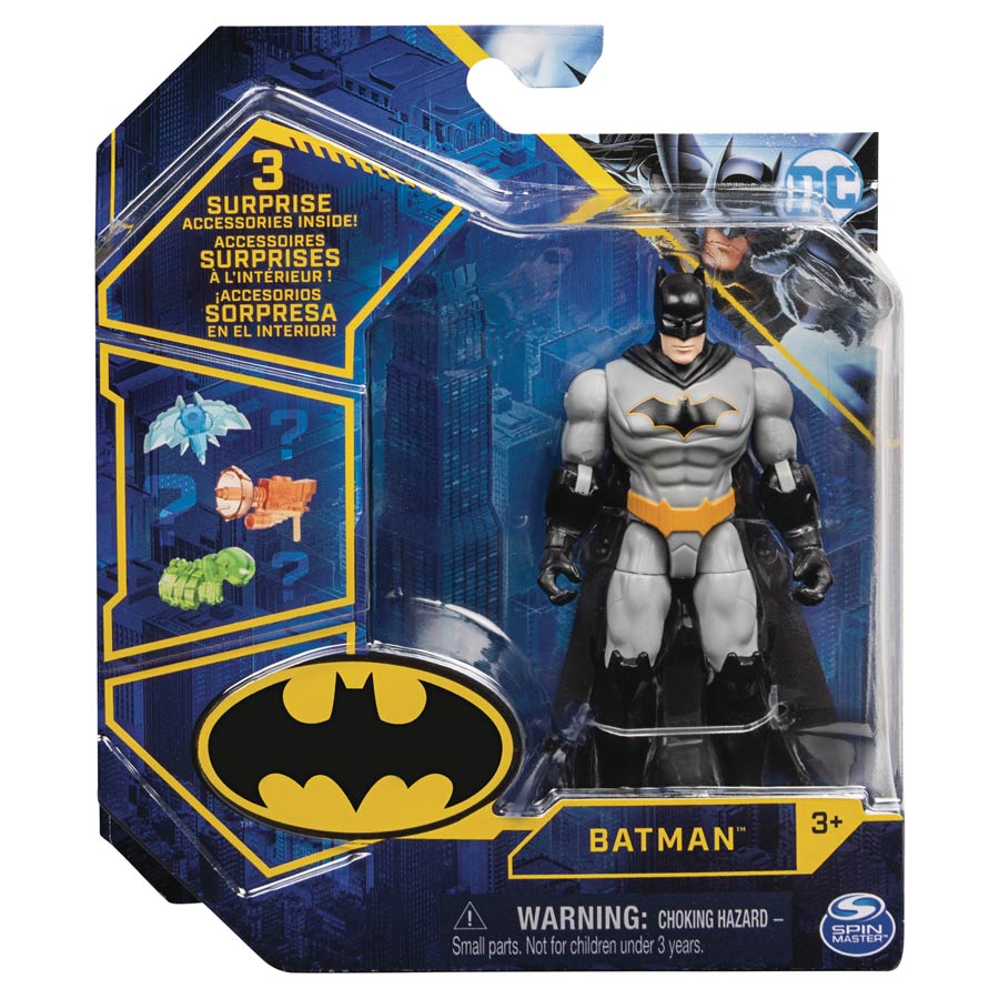 Batman Mystery Accessories 4-Inch Action Figure 8-Piece Assortment Mix E