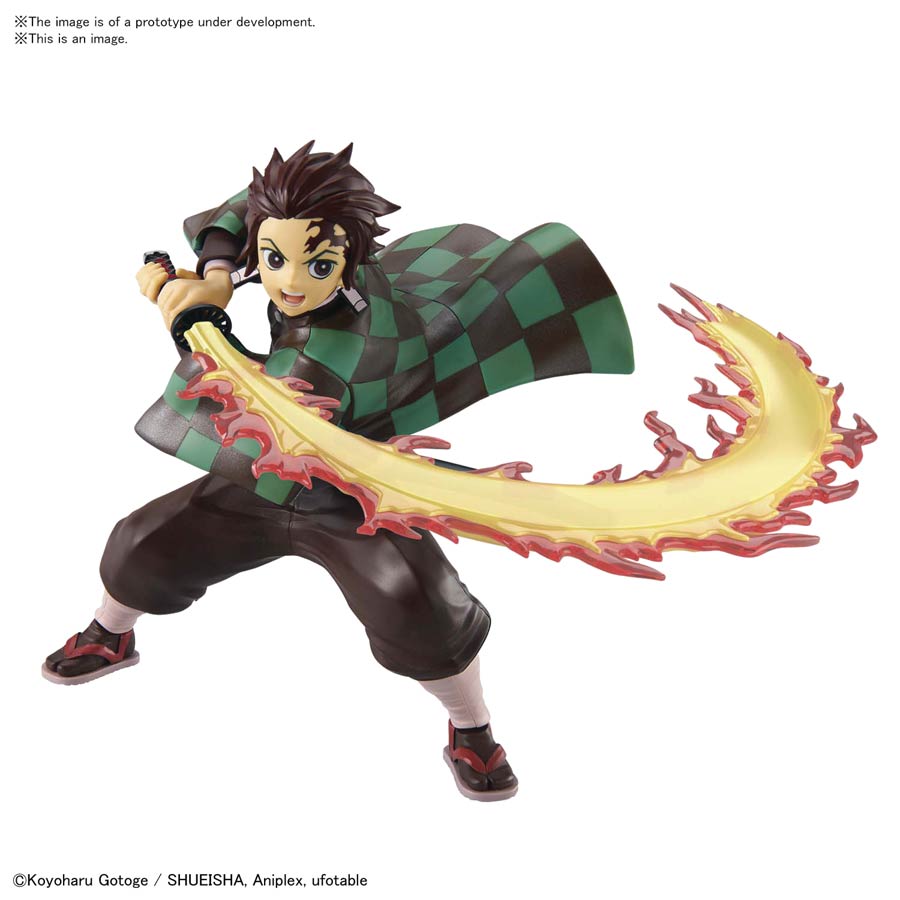 Demon Slayer Kimetsu No Yaiba Model Kit - Kamado Tanjiro (Hinokami Kagura)