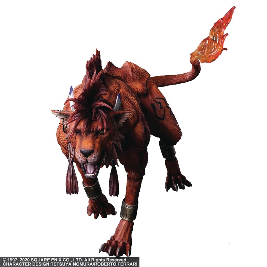 Final Fantasy VII Remake Play Arts Kai Action Figure - Red XIII