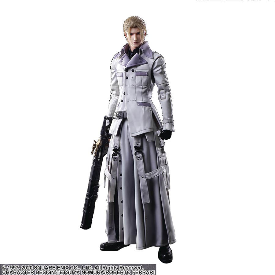 Final Fantasy VII Remake Play Arts Kai Action Figure - Rufus Shinra