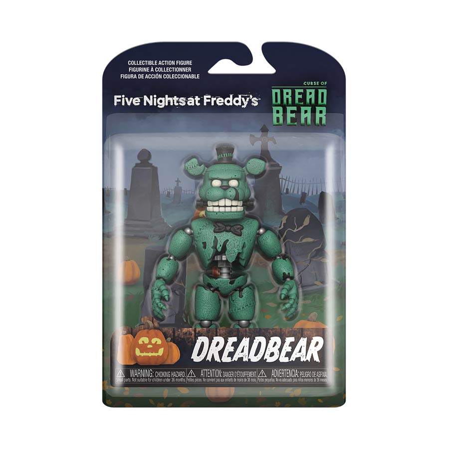 Five Nights At Freddys Help Wanted Curse Of Dreadbear Action Figure - Dreadbear