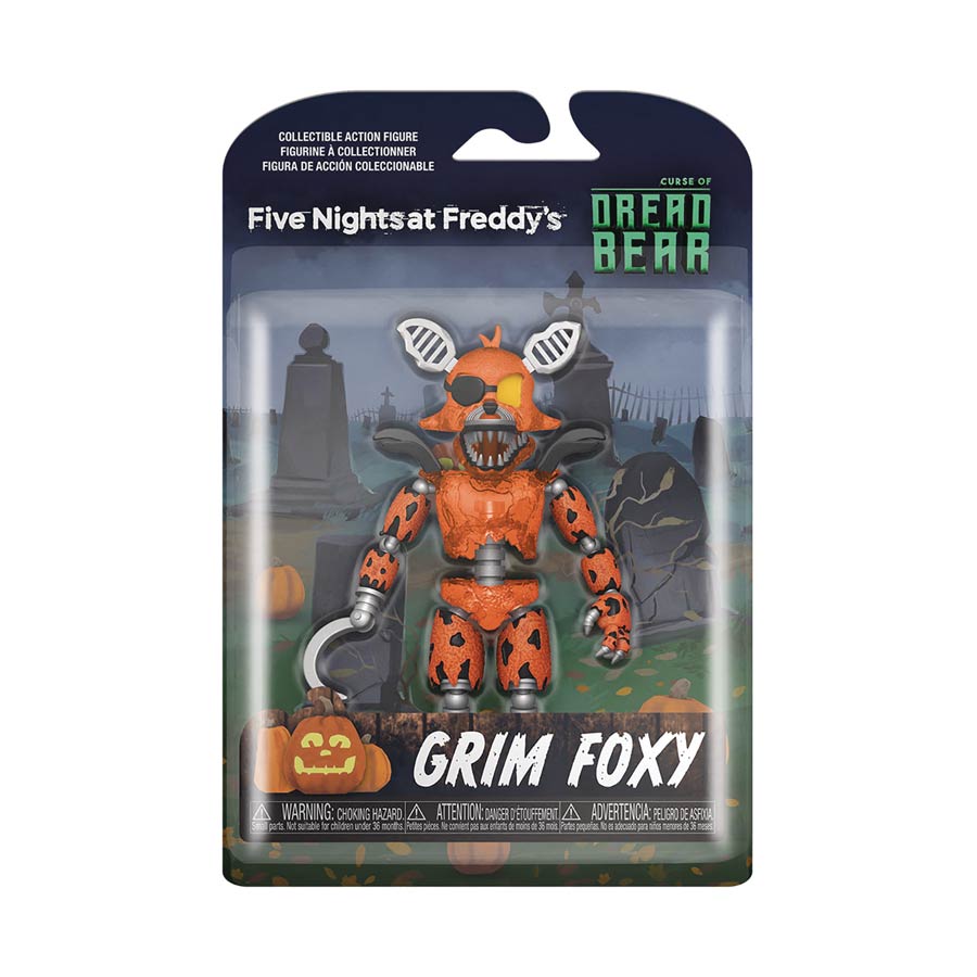 Five Nights At Freddys Help Wanted Curse Of Dreadbear Action Figure - Grim Foxy