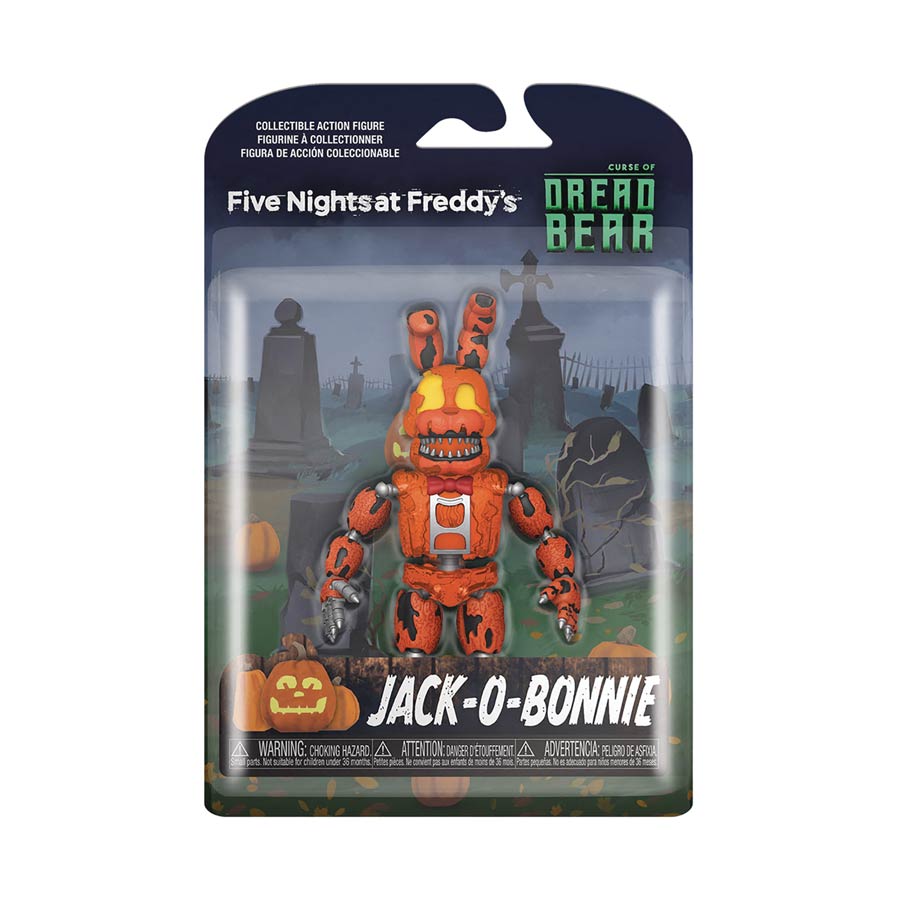 Five Nights At Freddys Help Wanted Curse Of Dreadbear Action Figure - Jack-O-Bonnie