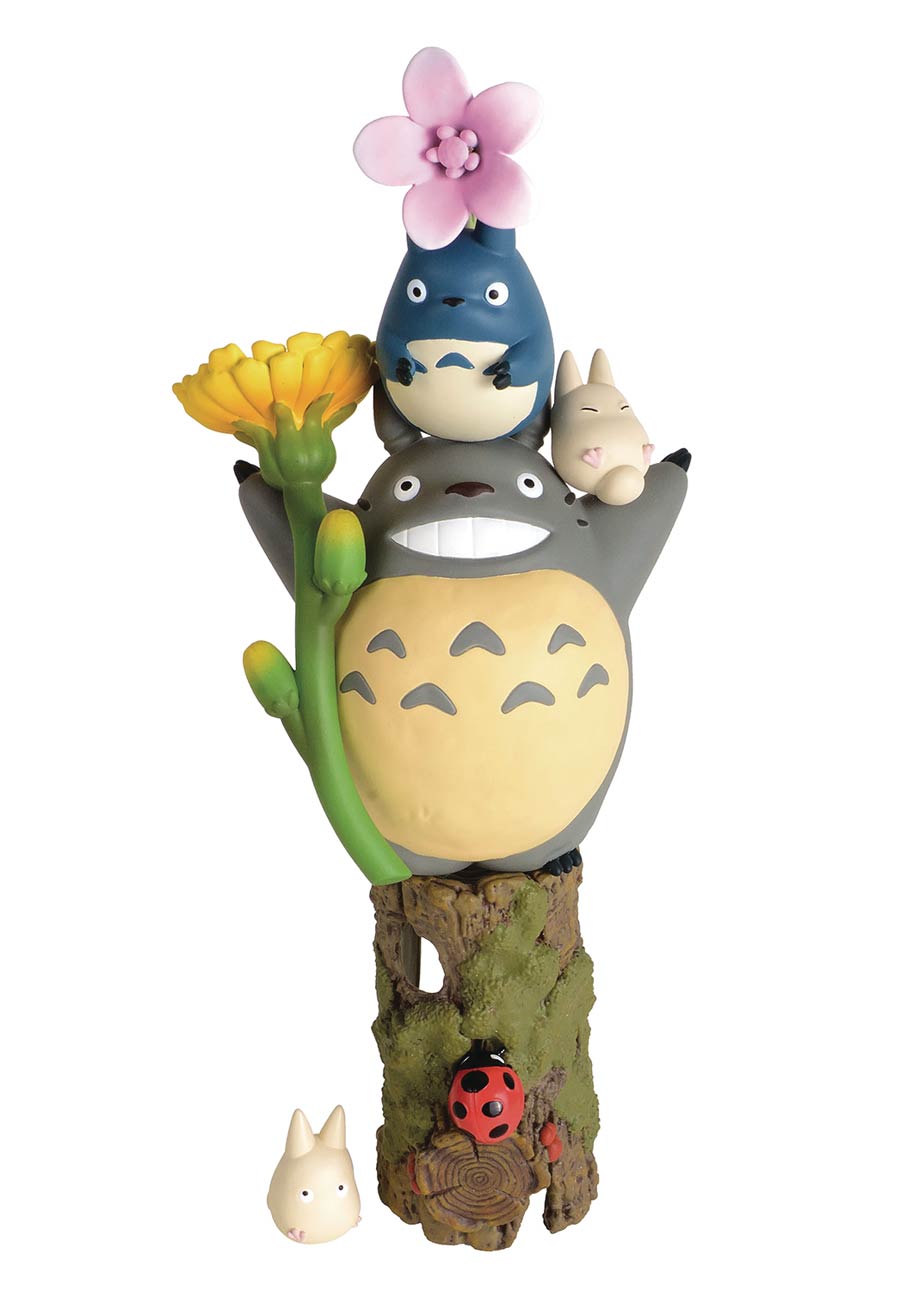 Ensky Stacking Figure - NOS-81 My Neighbor Totoro Flowers Nosechara Figure