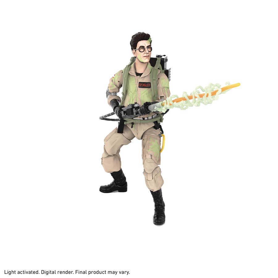 Ghostbusters Plasma Series Classic Egon Spengler Glow-In-The-Dark Action Figure Case