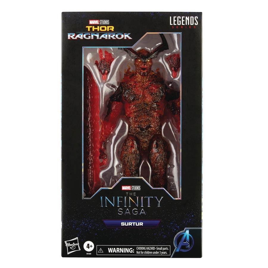 Marvel Legends Infinity Saga Thor Ragnarok Surtur 12-Inch Action Figure Case