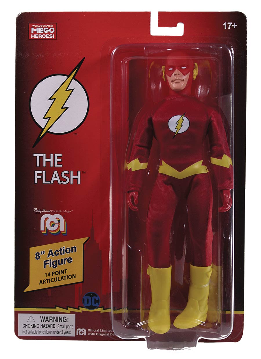Mego DC Comics 8-Inch Action Figure - Flash