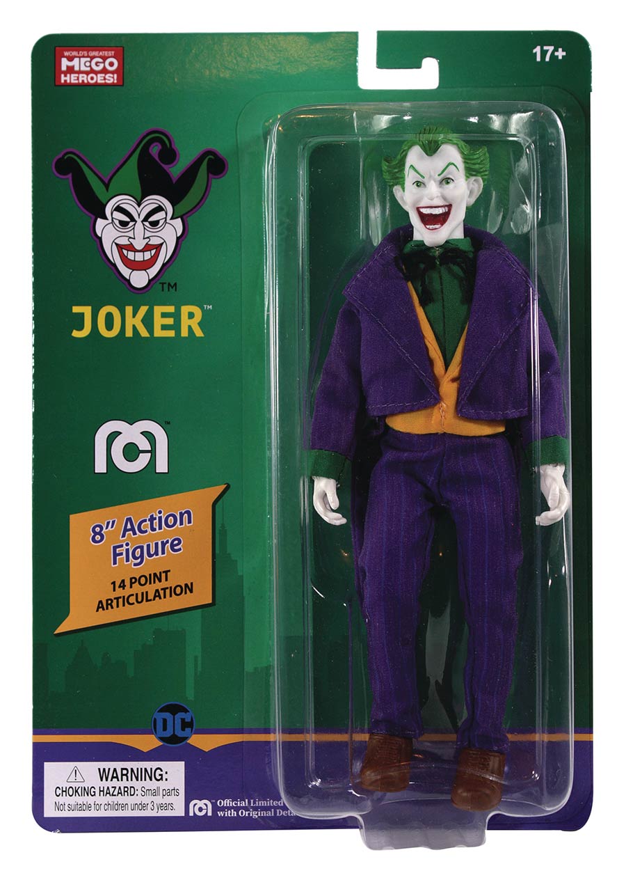 Mego DC Comics 8-Inch Action Figure - Joker