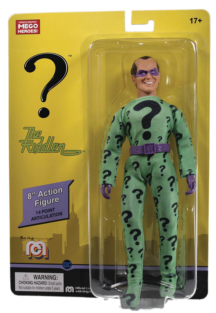 Mego DC Comics 8-Inch Action Figure - Riddler