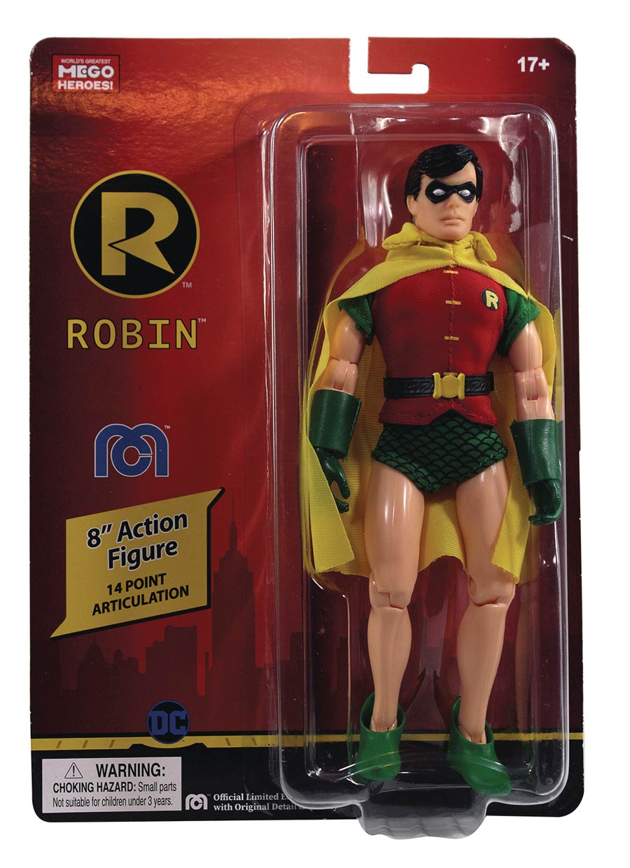 Mego DC Comics 8-Inch Action Figure - Robin