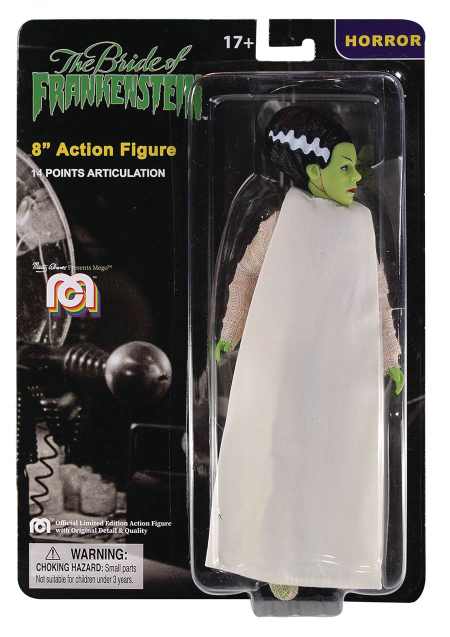 Mego Universal Monsters 8-Inch Action Figure - Bride Of Frankenstein
