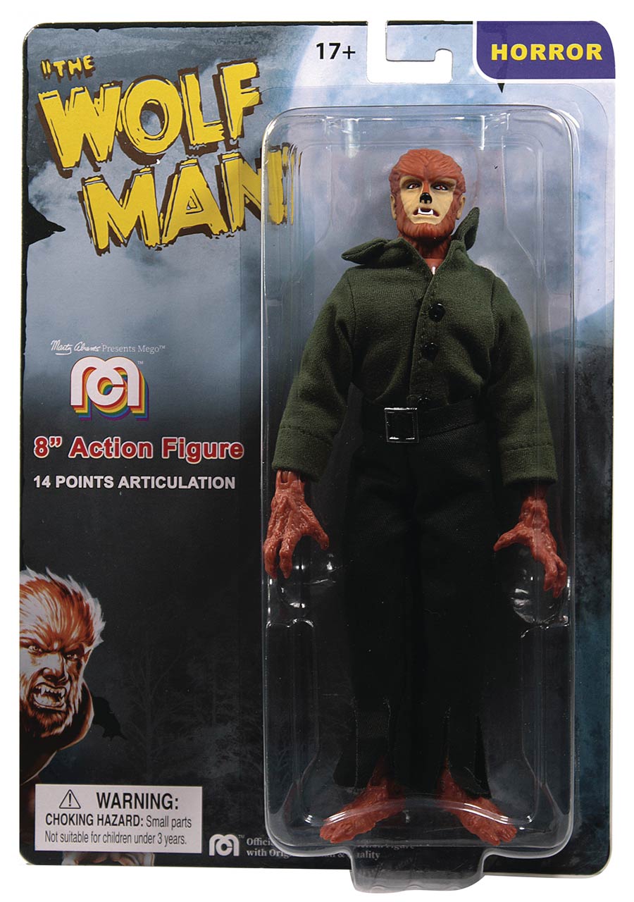 Mego Universal Monsters 8-Inch Action Figure - Wolfman