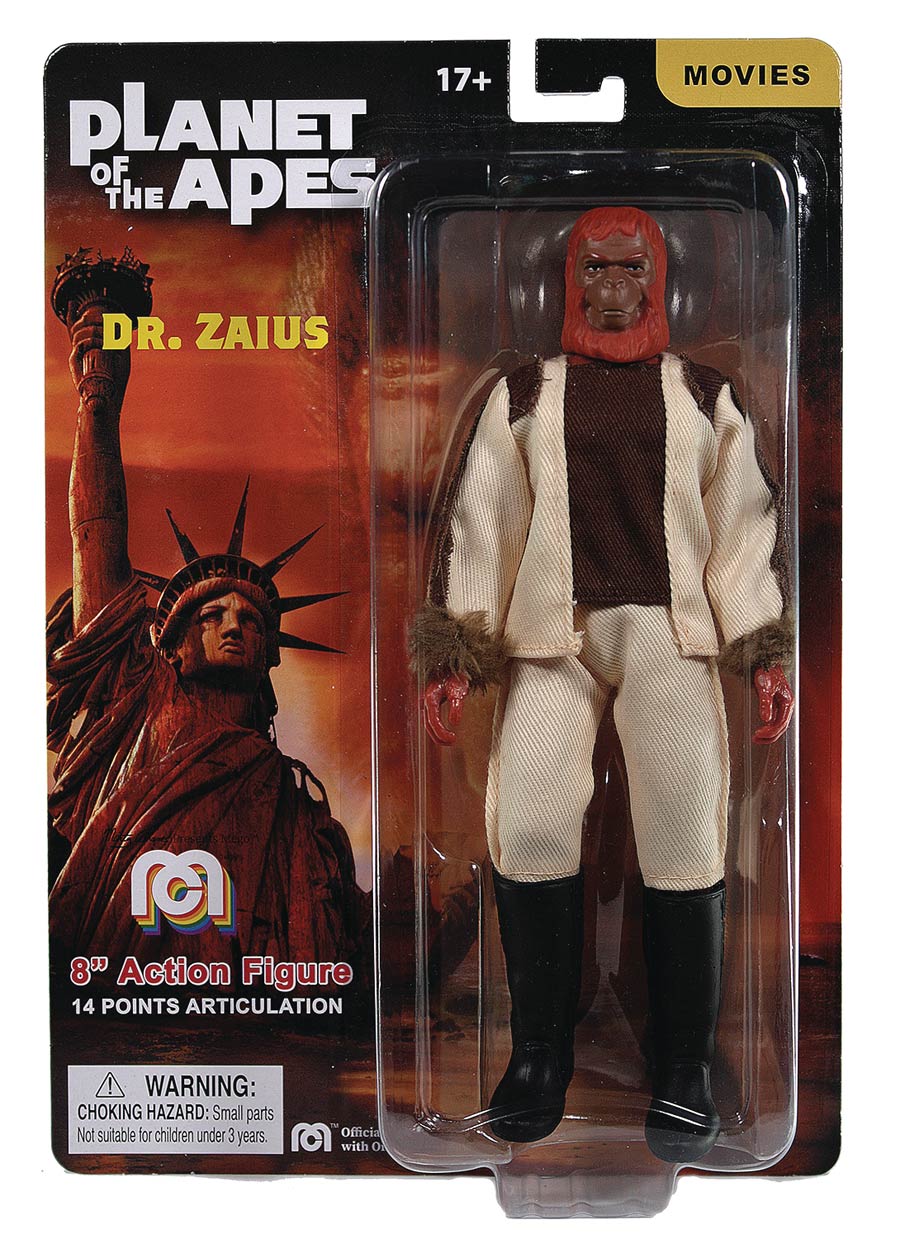 Mego Planet Of The Apes 8-Inch Action Figure - Dr Zaius