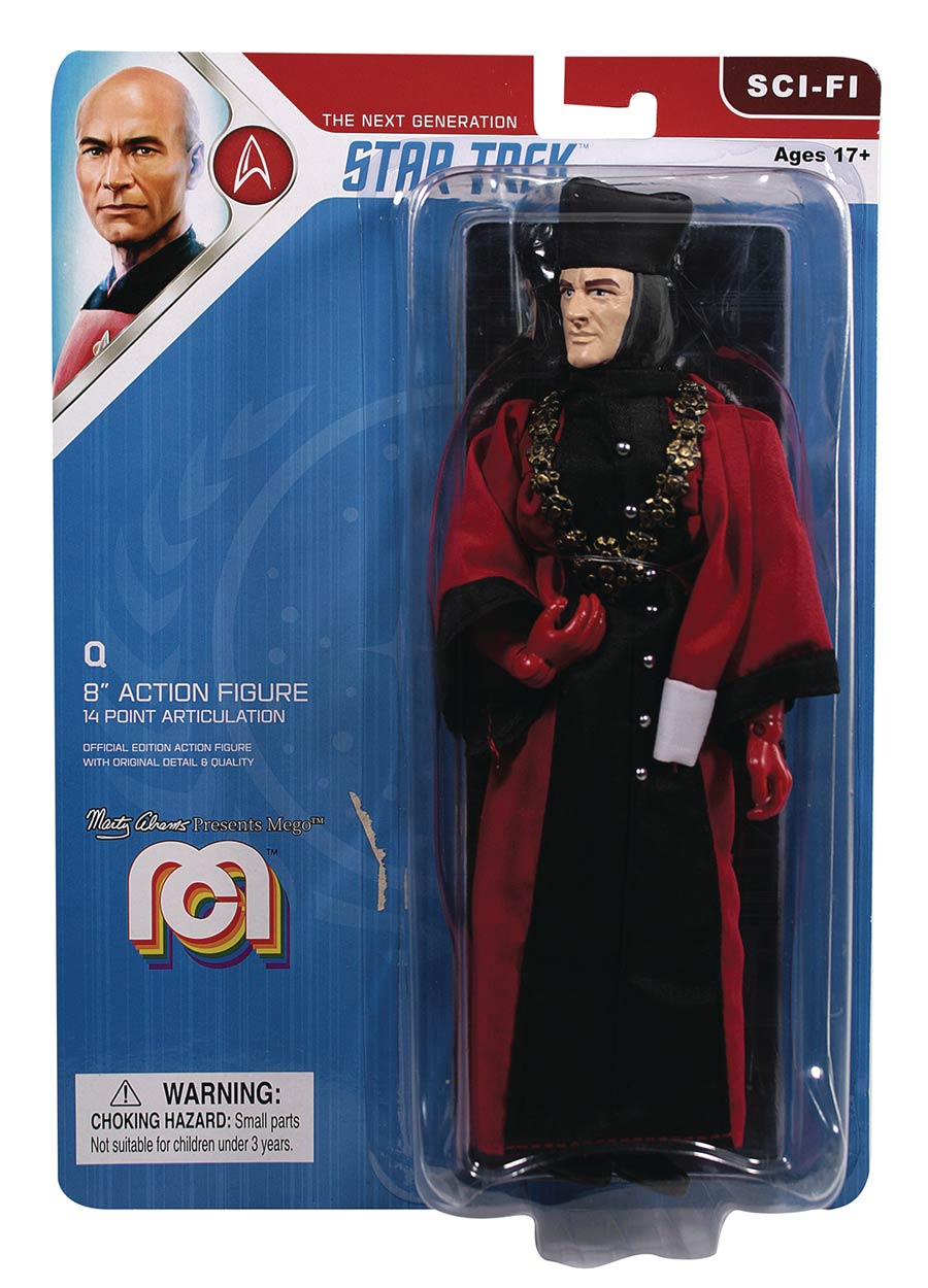 Mego Star Trek The Next Generation 8-Inch Action Figure - Q