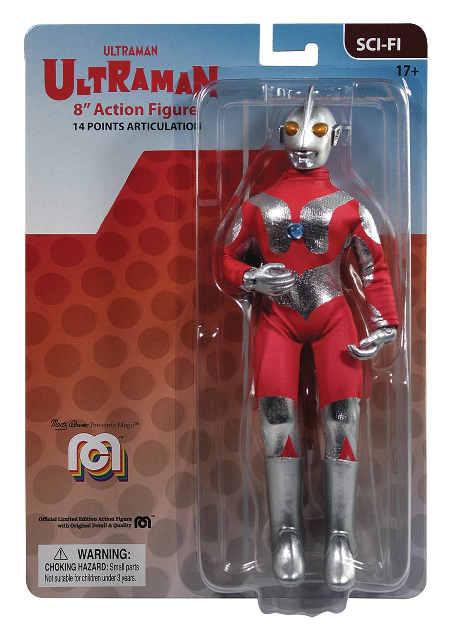 Mego Ultraman 8-Inch Action Figure - Ultraman