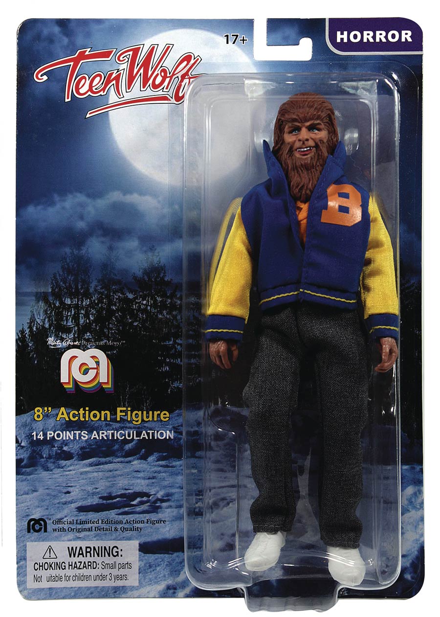 Mego Teen Wolf Michael J Fox 8-Inch Action Figure