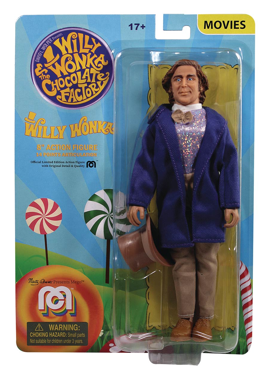 Mego Willy Wonka Gene Wilder 8-Inch Action Figure