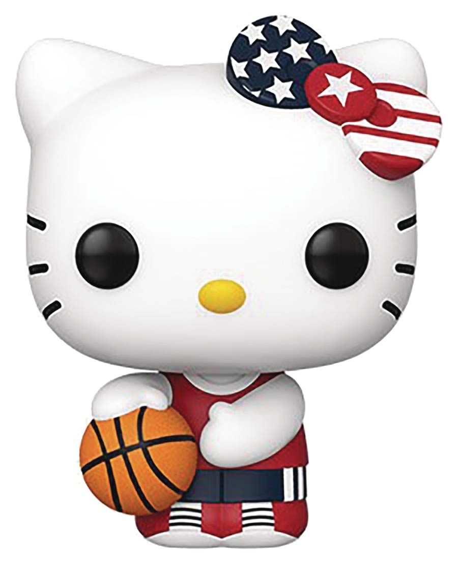 POP Sanrio Hello Kitty Sports Basketball Hello Kitty Vinyl Figure